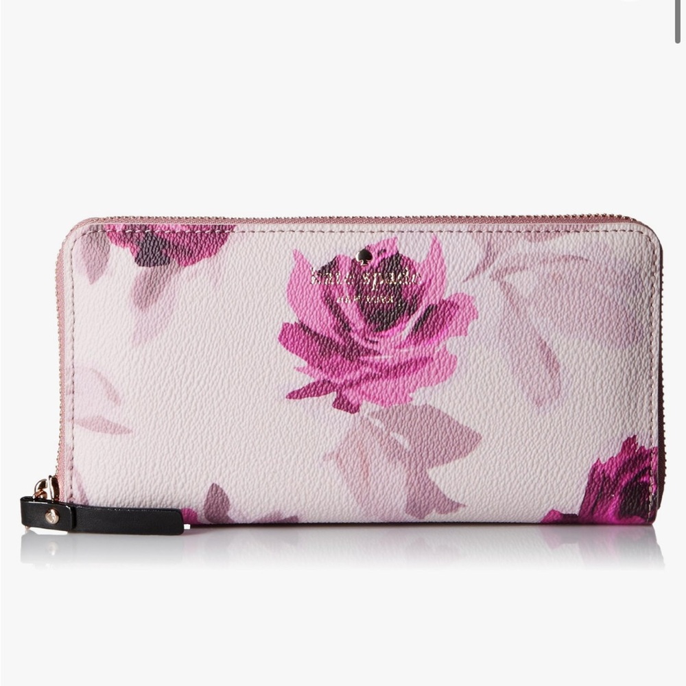 Kat Spade New York Hawthorne Lane Roses Lacey Wallet